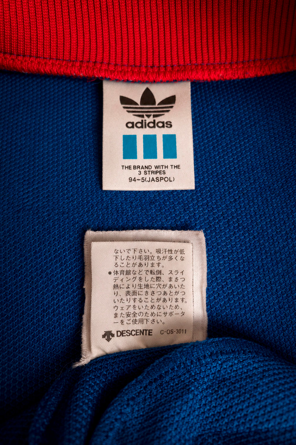 Chamarra de Entrenamiento Adidas Vintage Descente 1996 | Talla S~M