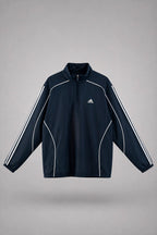 Chamarra training Adidas Pullover Vintage Azul Marino | Talla L