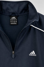 Chamarra training Adidas Pullover Vintage Azul Marino | Talla L
