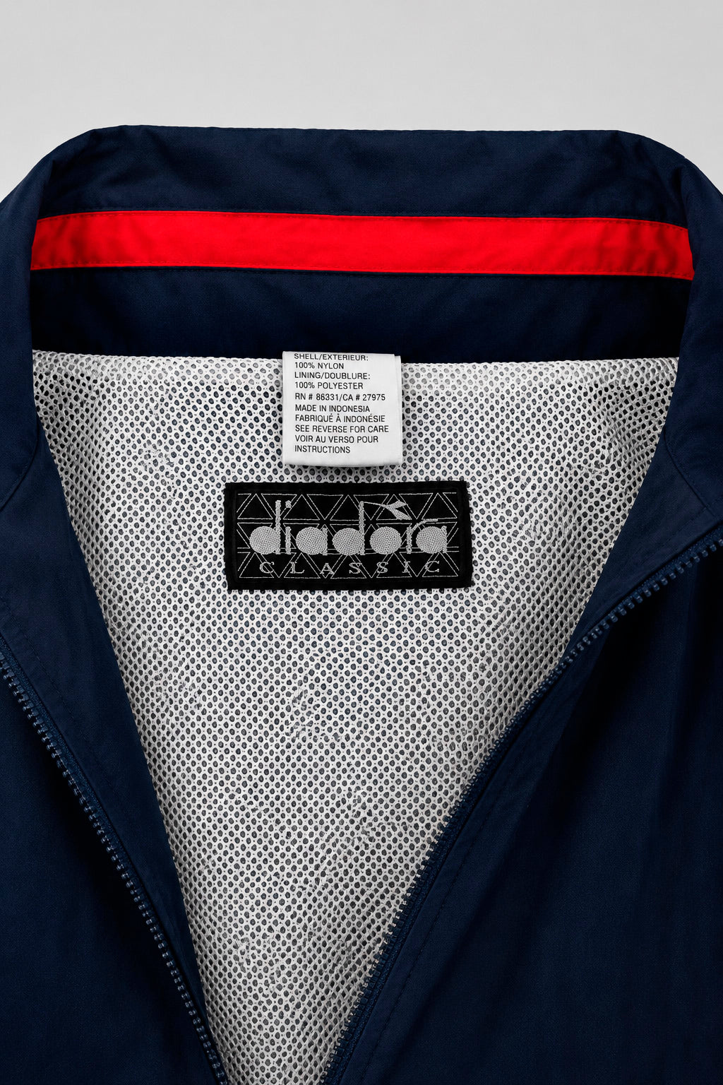 Chamarra Rompevientos Diadora Vintage 1992-1996 | Talla M amplio