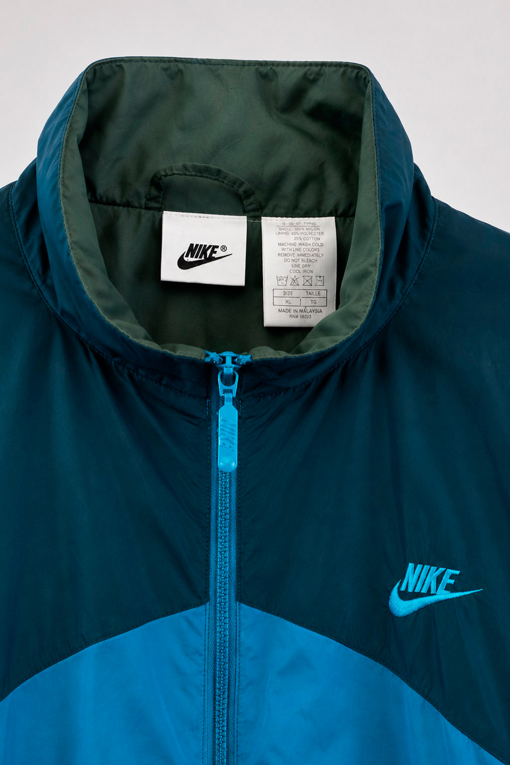 Chamarra Nike Vtg Rompevientos White Tag 1994-1999 | XL