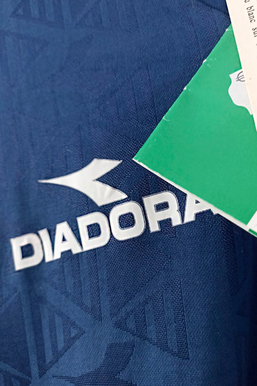 Diadora Football Jersey Template Deadstock 2001 | Talla XL