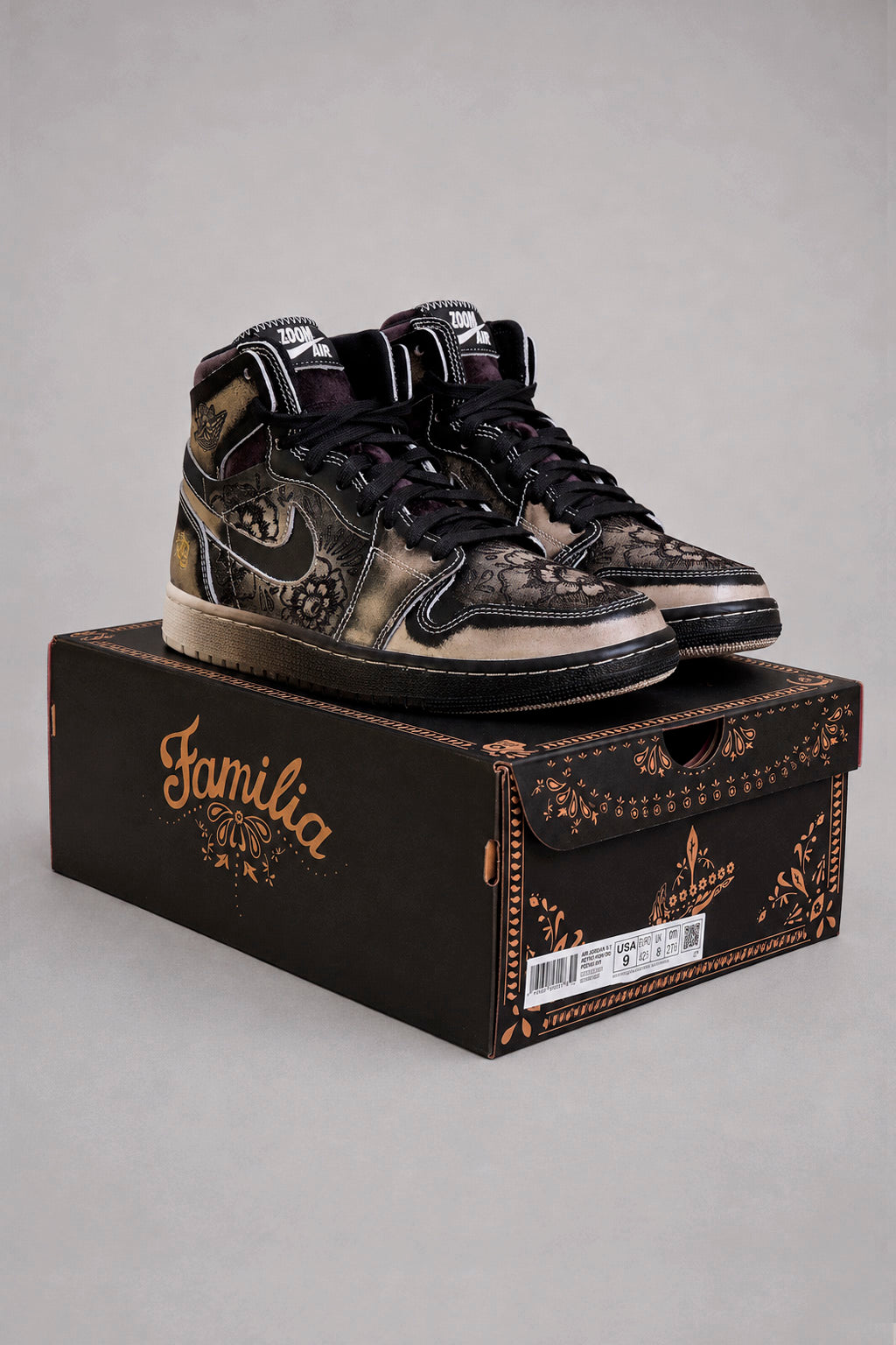 Air Jordan 1 Zoom CMFT 2 "Día de Muertos" (2023) | Talla 27 cm (9 us - 7 mx)