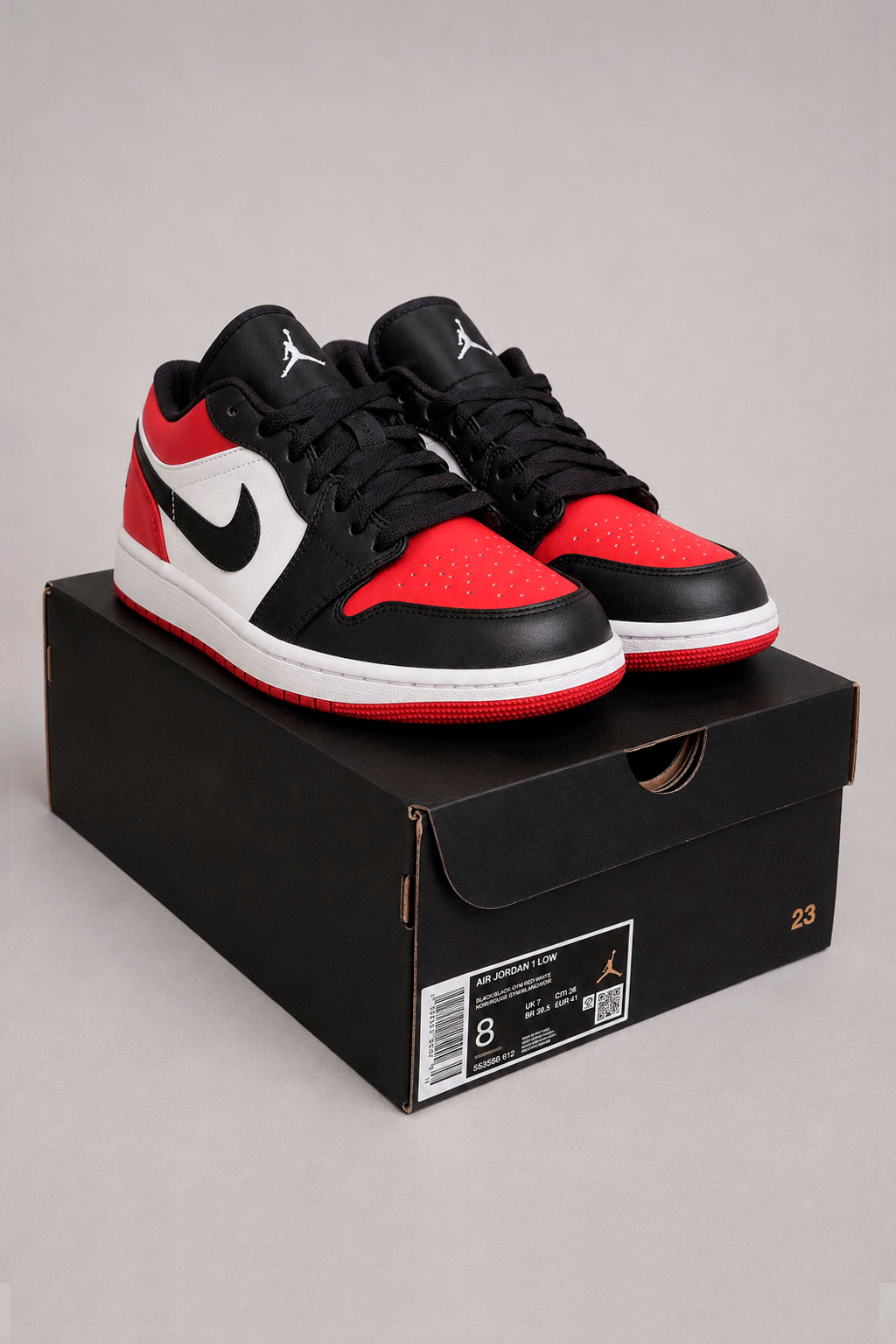 Air Jordan 1 Low Bred (2021) | Talla 26 cm (8 us - 6mx)