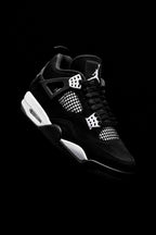 Air Jordan 4 Retro "White Thunder" - sneakers coleccion | Talla 27 cm (9 us Men's/10.5 us Women's - 7 mx)